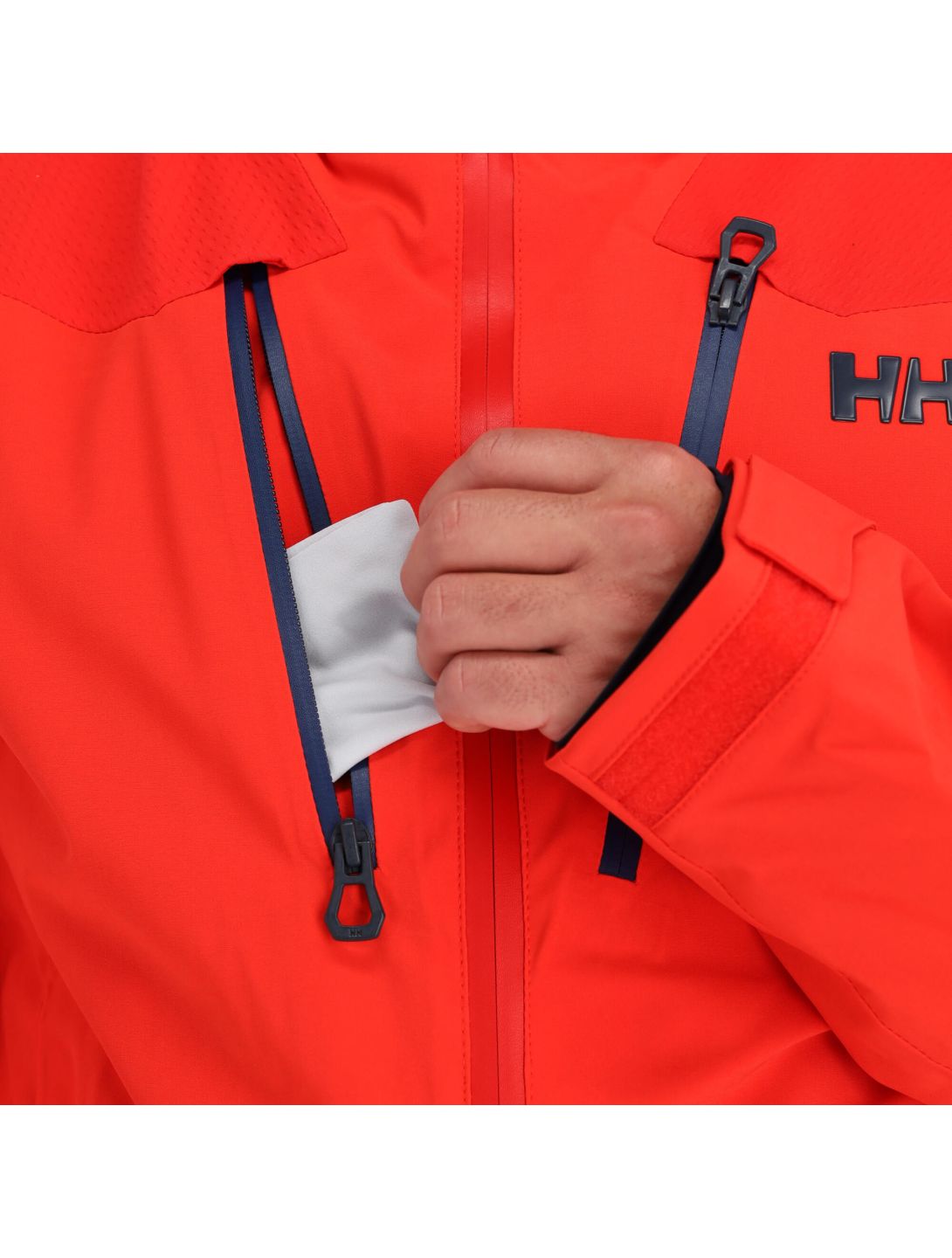 Helly Hansen, Steilhang ski-jas heren alert Rood