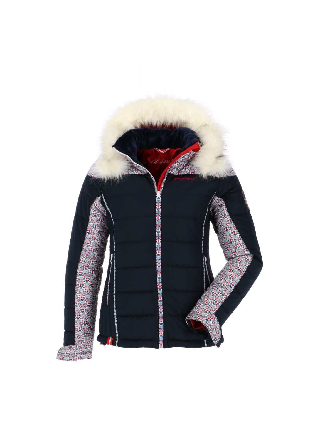 Almgwand, Goldkar KP ski-jas, dames, marineblauw