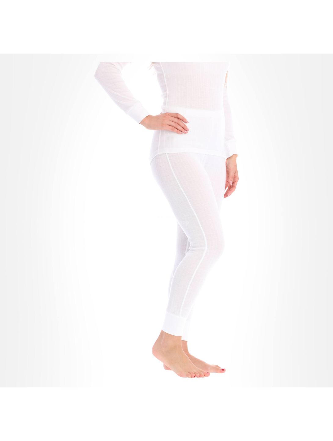 Avento, Thermal Pants 2-pack thermobroek 2-pack dames White wit 