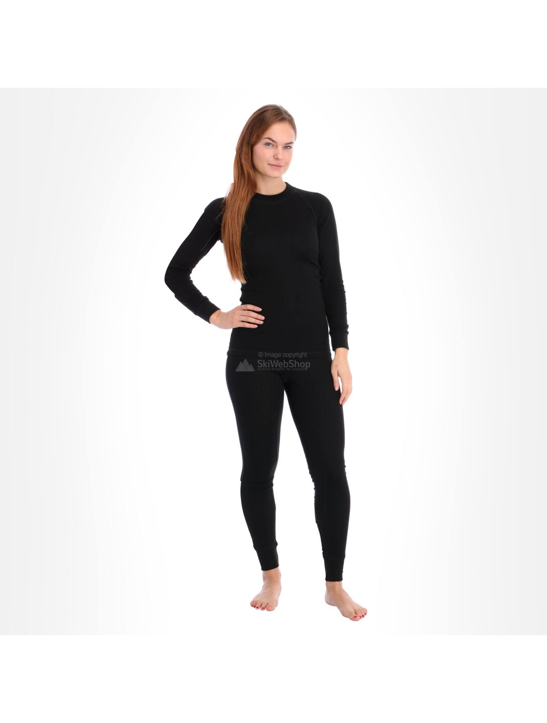 Avento, Thermal Shirt 2-pack thermoshirt 2-pack dames Black zwart 