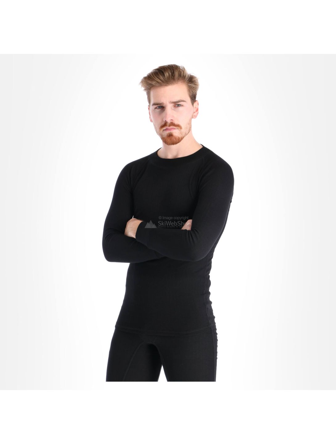 Avento, Thermal Shirt thermoshirt heren Black zwart 