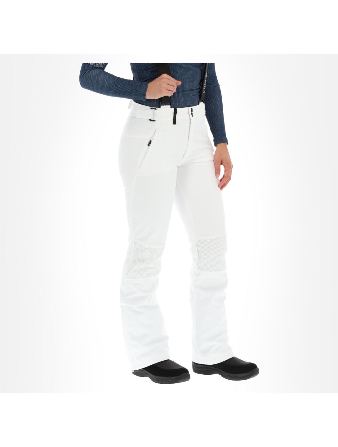 Kilpi, Dione-W softshell skibroek slim fit dames Wit