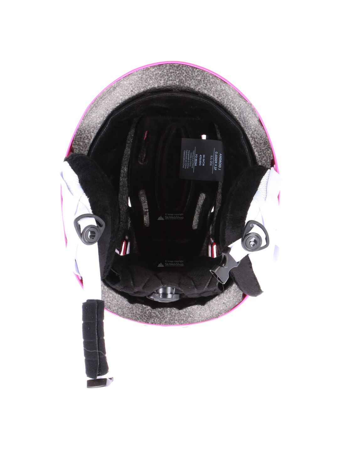 Cairn, Android J skihelm, mat fluo fuchsia