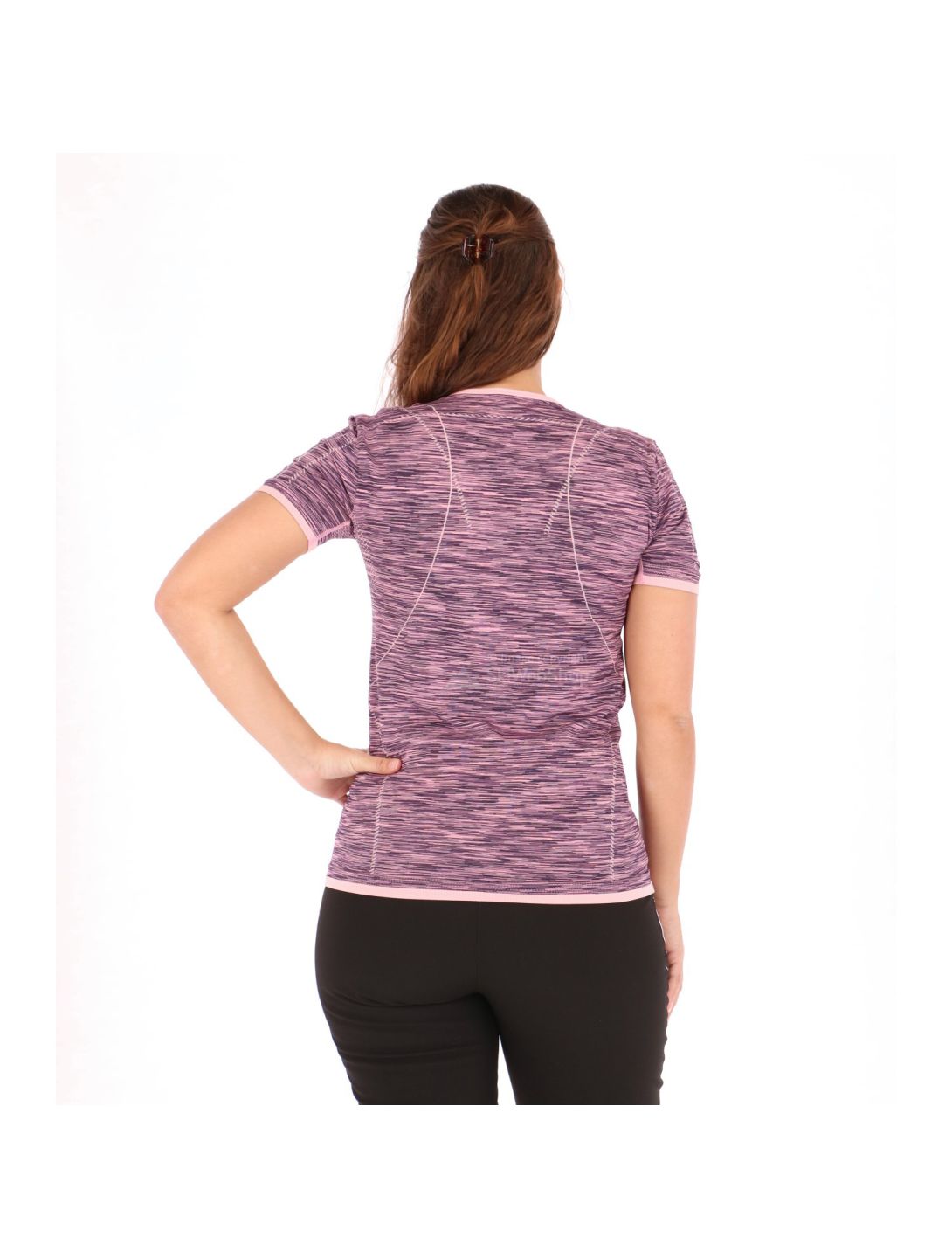 Craft Active comfort RN SS, thermo t-shirt, dames, cameo/montana paars