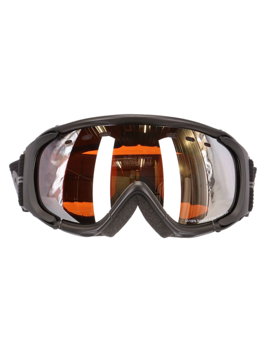 Demon, Matrix - Orange Double Lens skibril unisex zwart 