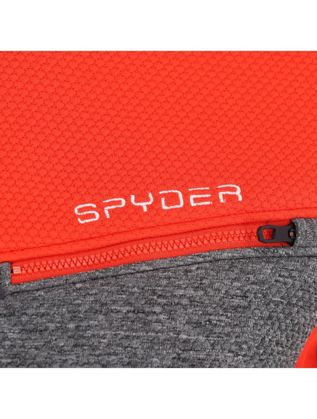 Spyder, Wengen Encore Full Zip vest heren volcano Rood