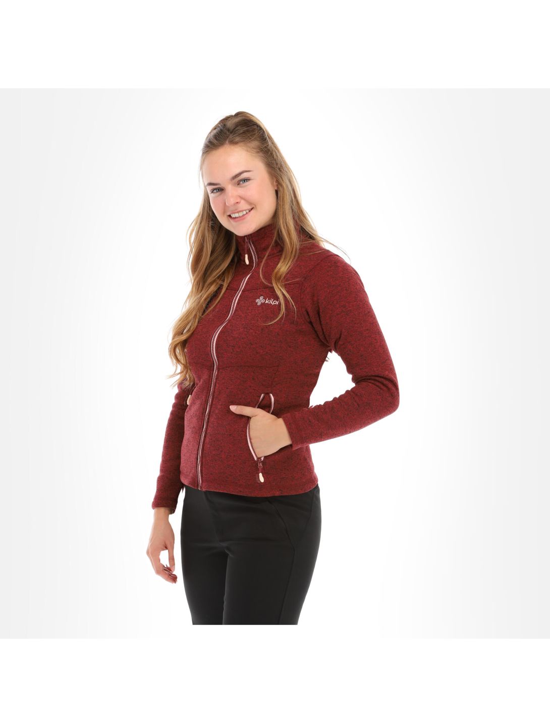 Kilpi, Regin-W vest dames dark Rood