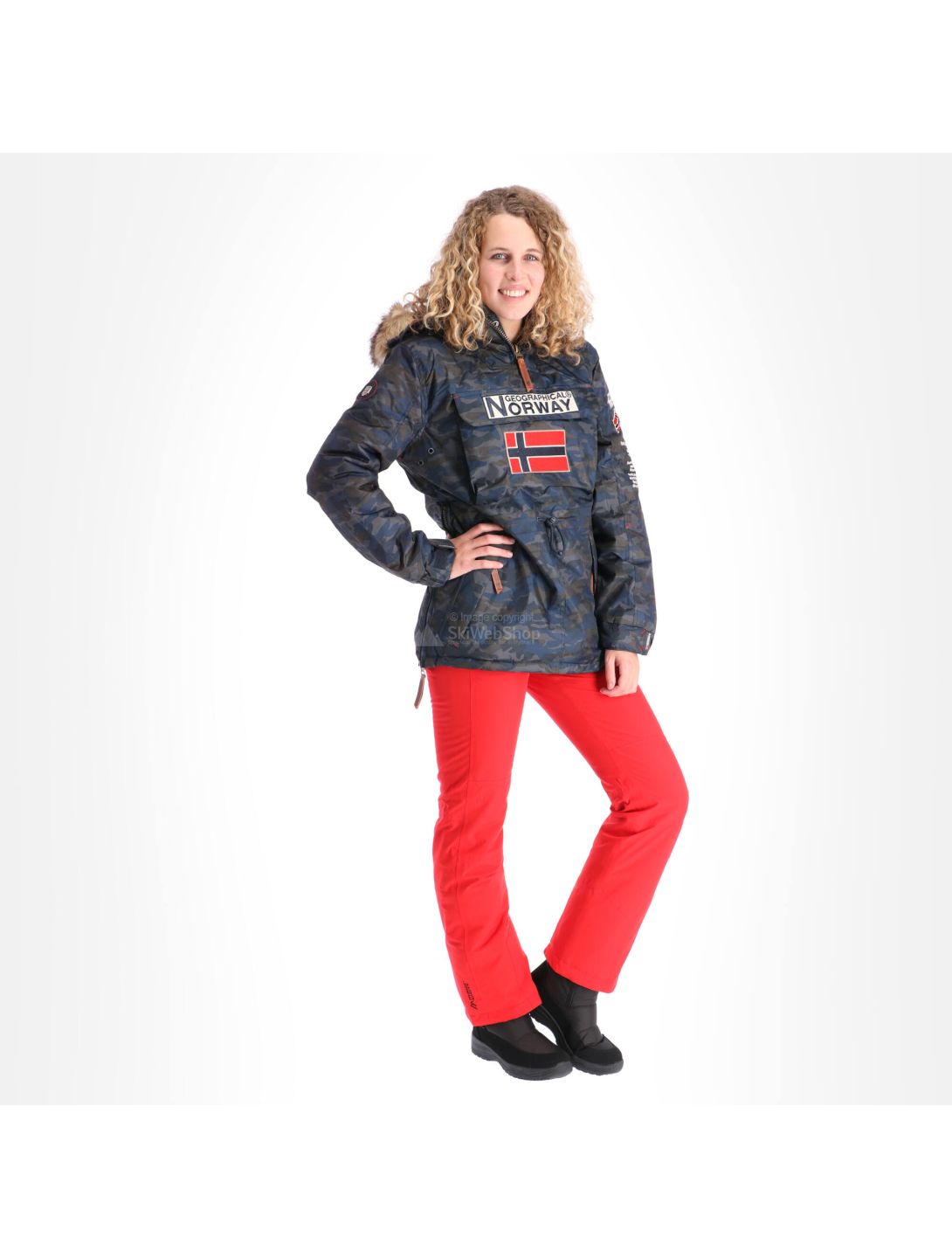 Geographical Norway, Boomera ski-jas dames navy Blauw