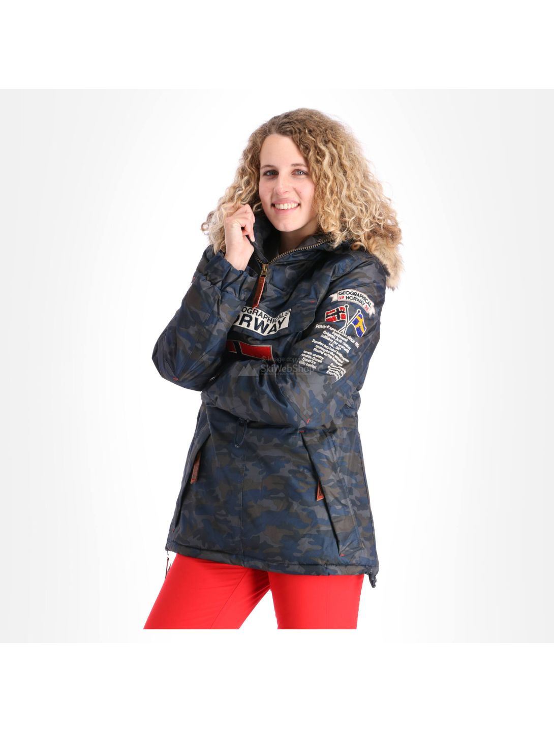 Geographical Norway, Boomera ski-jas dames navy Blauw