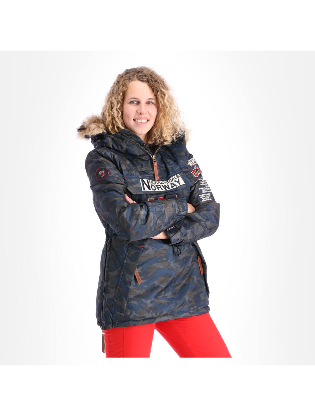 Geographical Norway, Boomera ski-jas dames navy Blauw