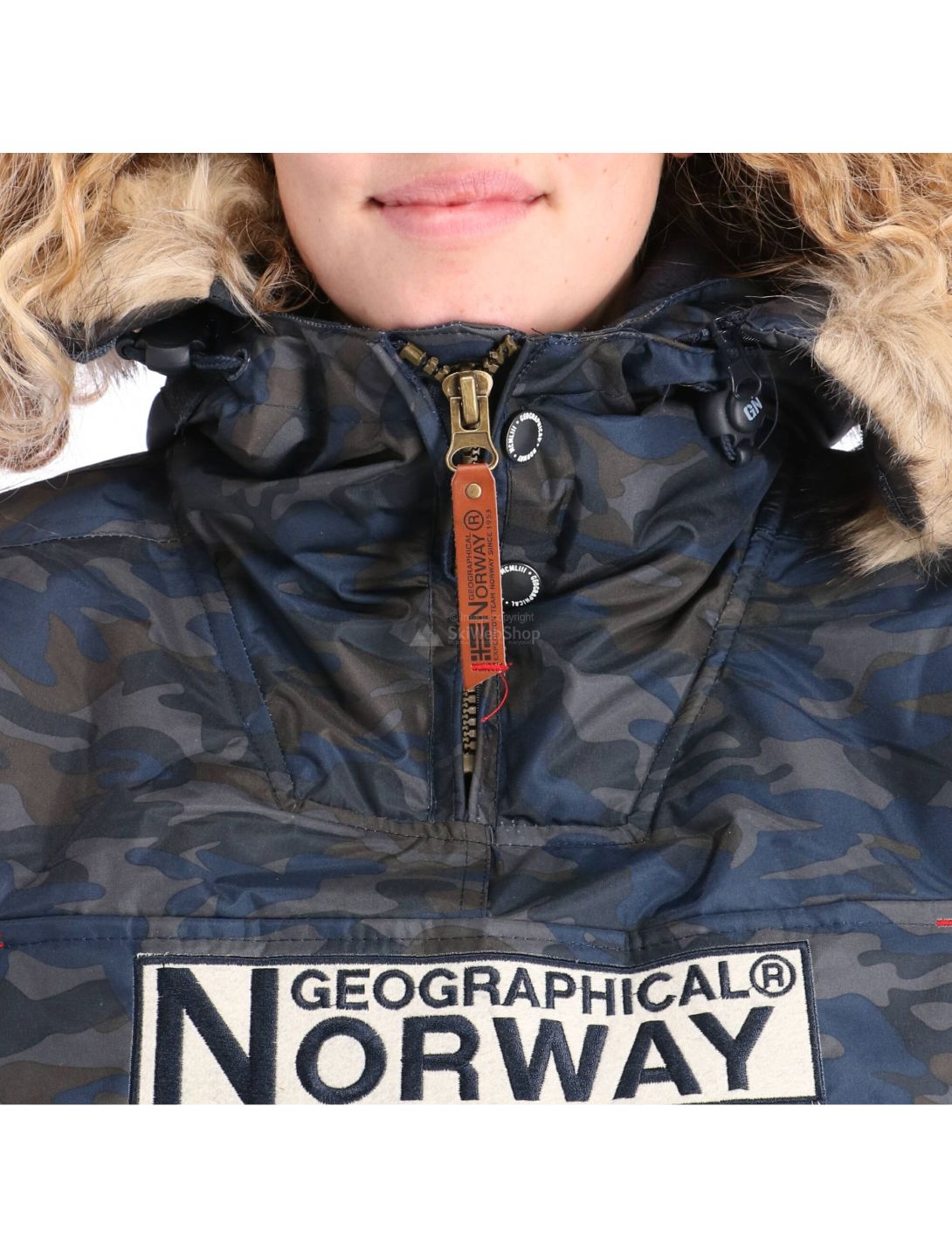 Geographical Norway, Boomera ski-jas dames navy Blauw