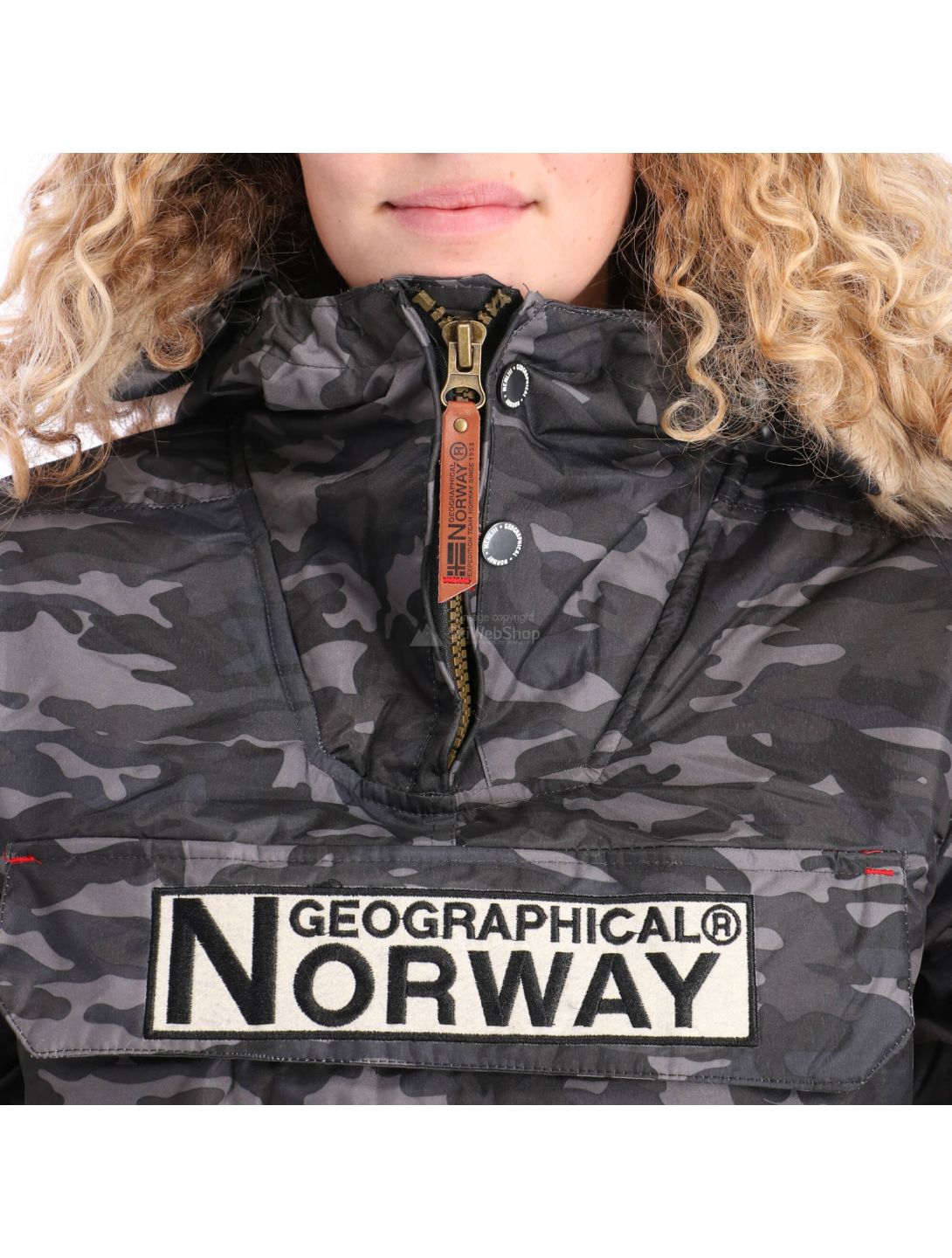 Geographical Norway, Boomera ski-jas dames Zwart