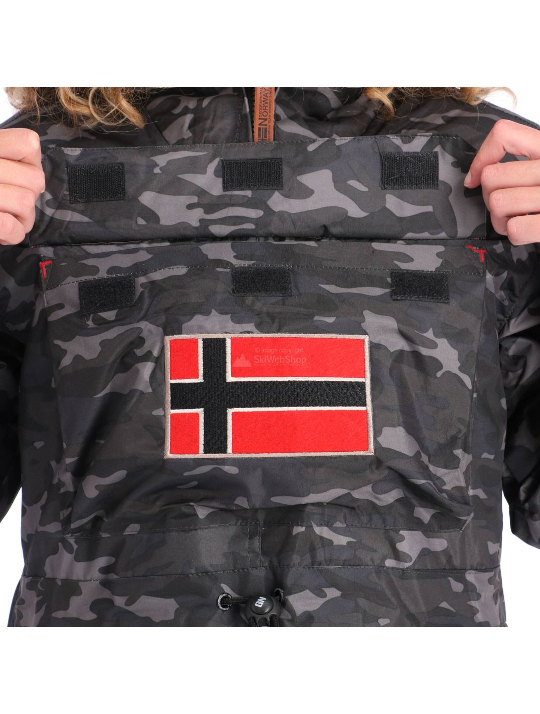 Geographical Norway, Boomera ski-jas dames Zwart