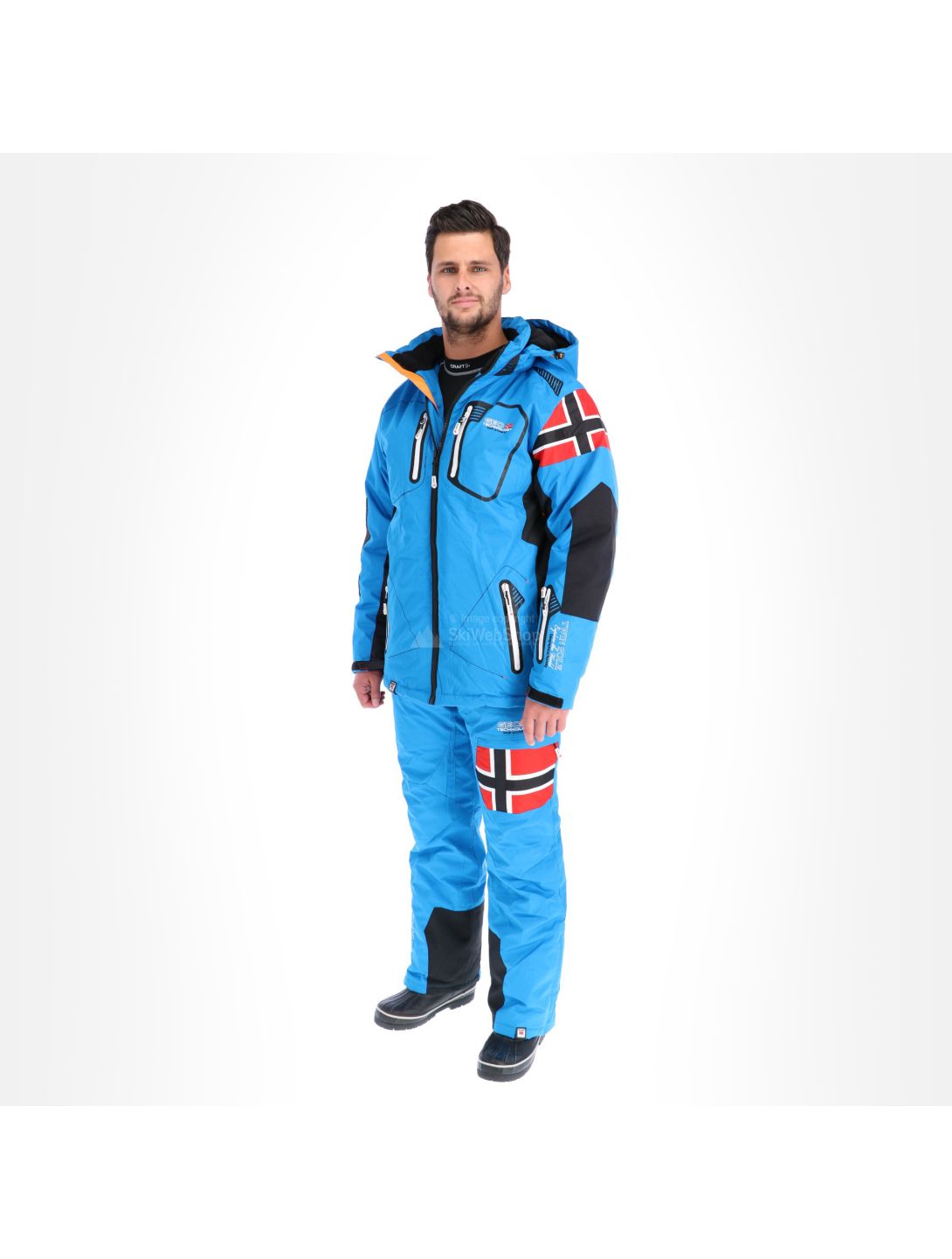 Geographical Norway, Warrior ski-jas, heren, blauw