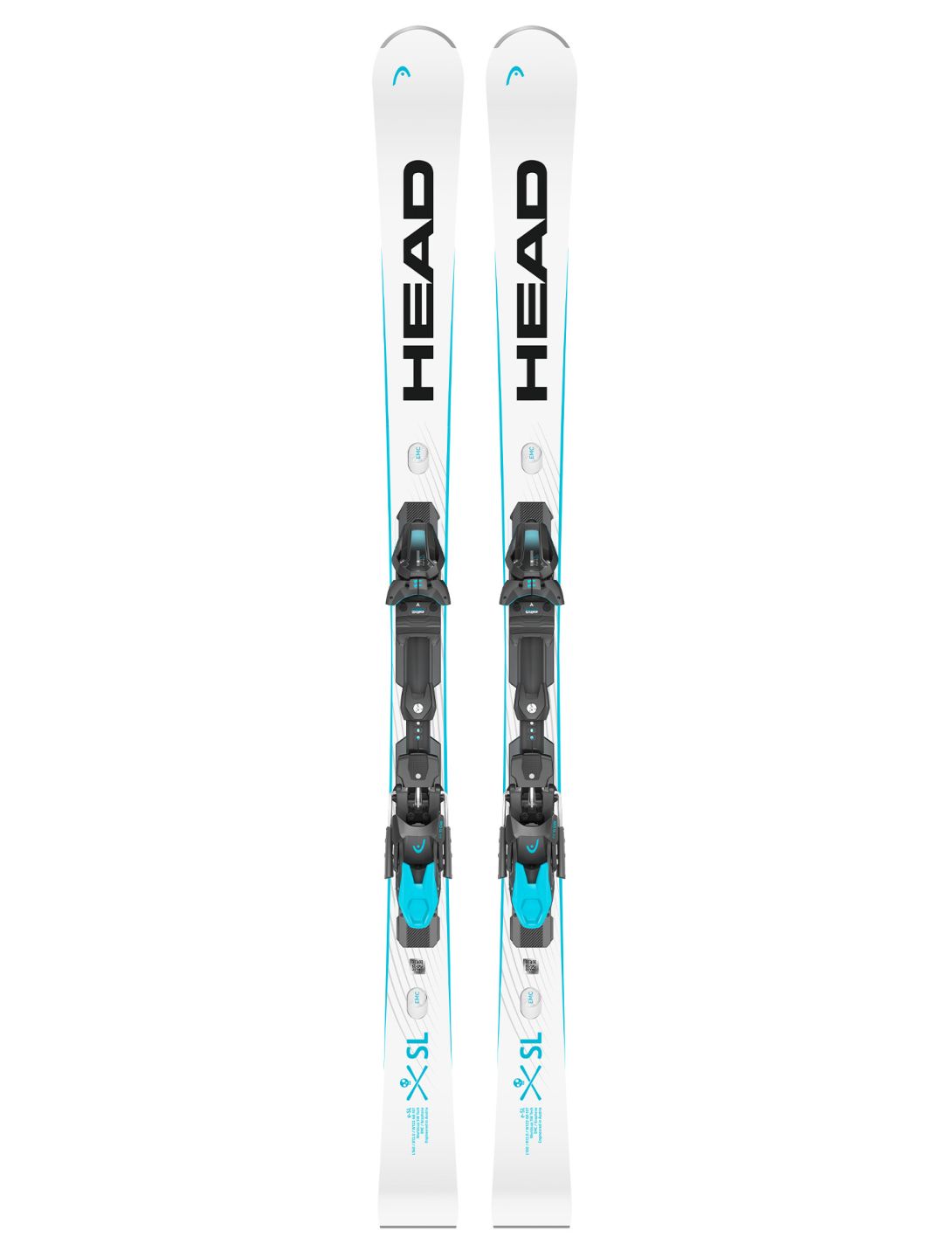 Head, WC Rebels e-SL SW + FF 11 GW (2024-2025) ski's unisex White 