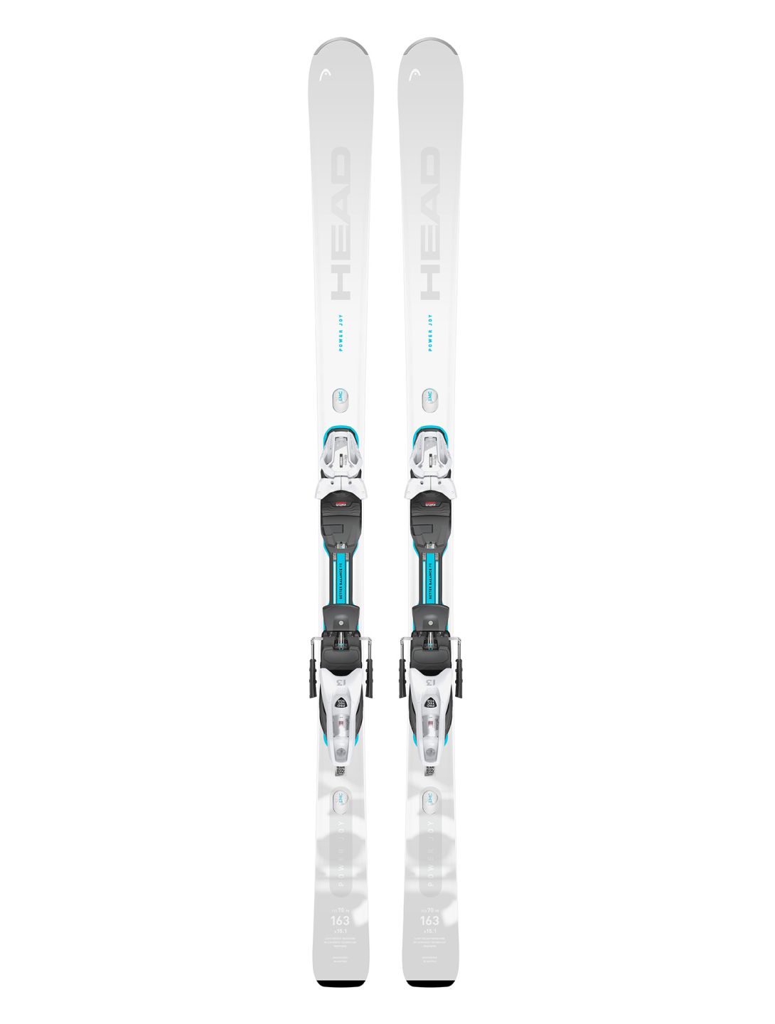 Head, e-power Joy SW + Protector SLR 10 GW ski's dames White 