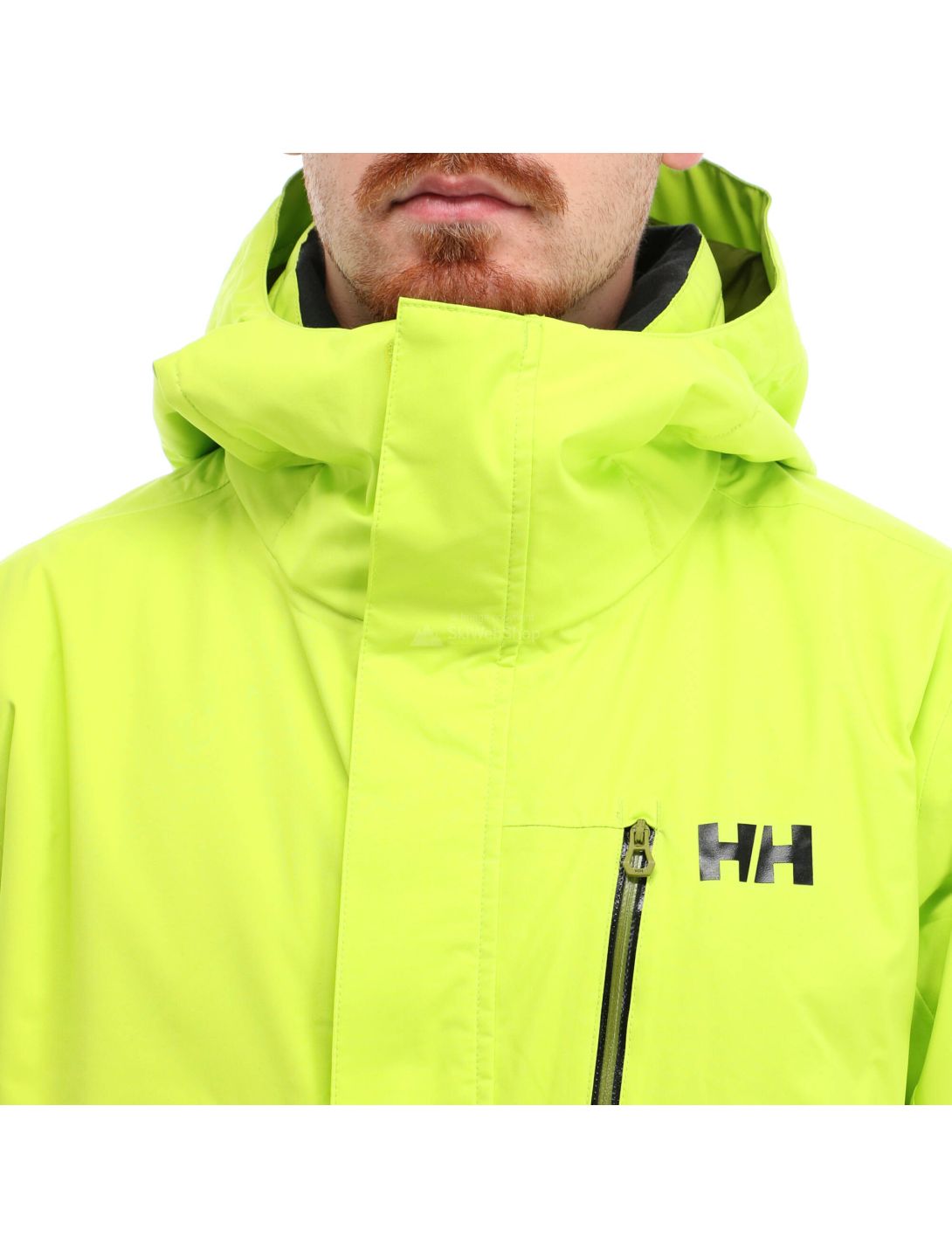 Helly Hansen, Bonanza, ski-jas, heren, azid lime groen