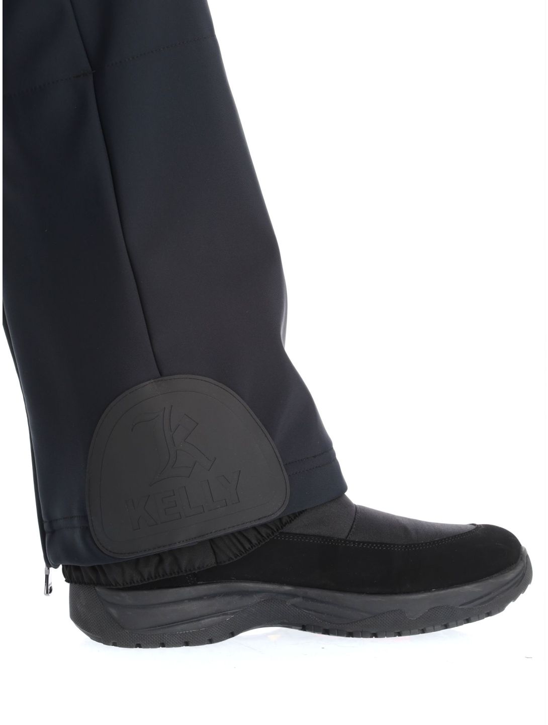 Kelly, Liz softshell skibroek dames Black zwart 