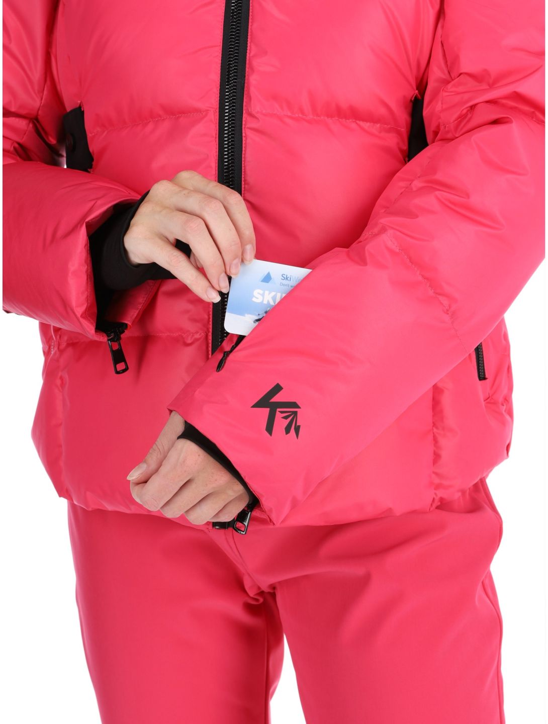 Kou Sportswear, Alpine elegance ski-jas dames Pink roze 