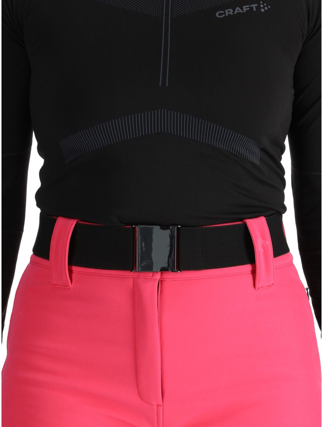 Kou Sportswear, Frost Flare Pants skibroek dames Pink roze 