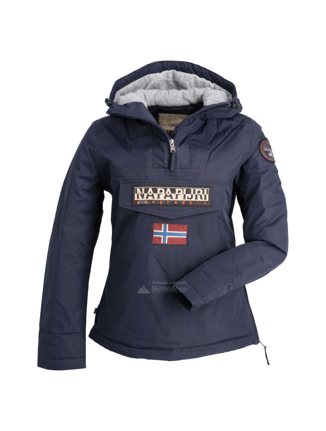 Napapijri, Rainforest anorak, winterjas, dames, navy blauw