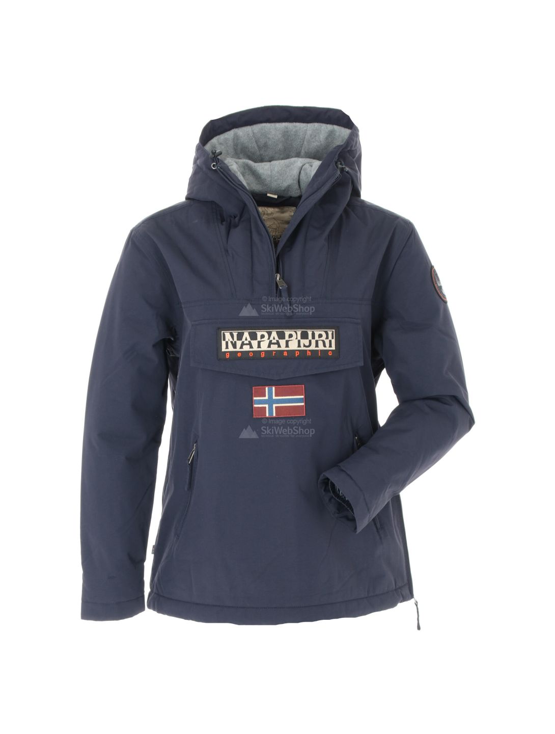 Napapijri, Rainforest pocket 2 anorak, winterjas, dames, Marine blauw