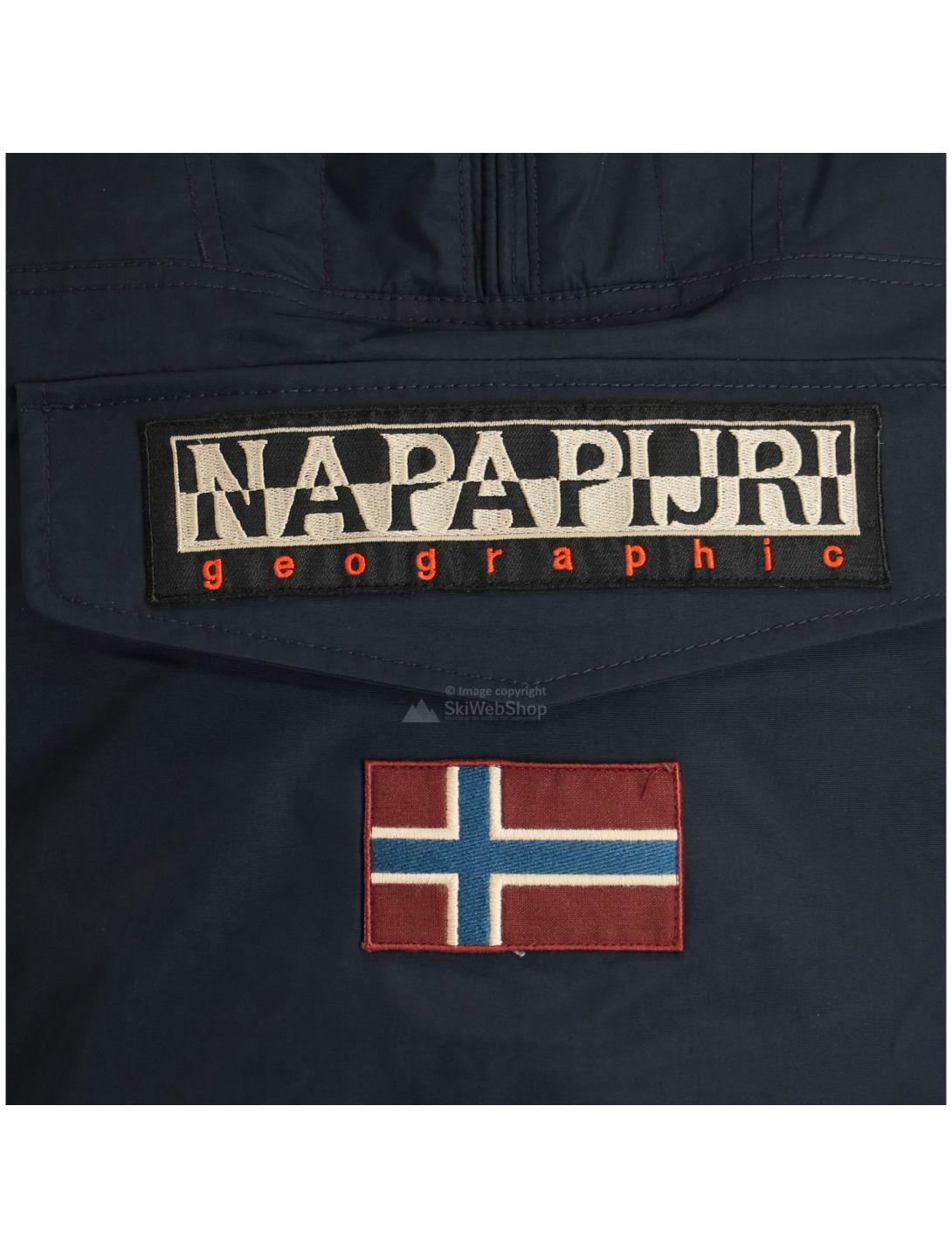 Napapijri, Rainforest pocket 2 anorak, winterjas, dames, Marine blauw