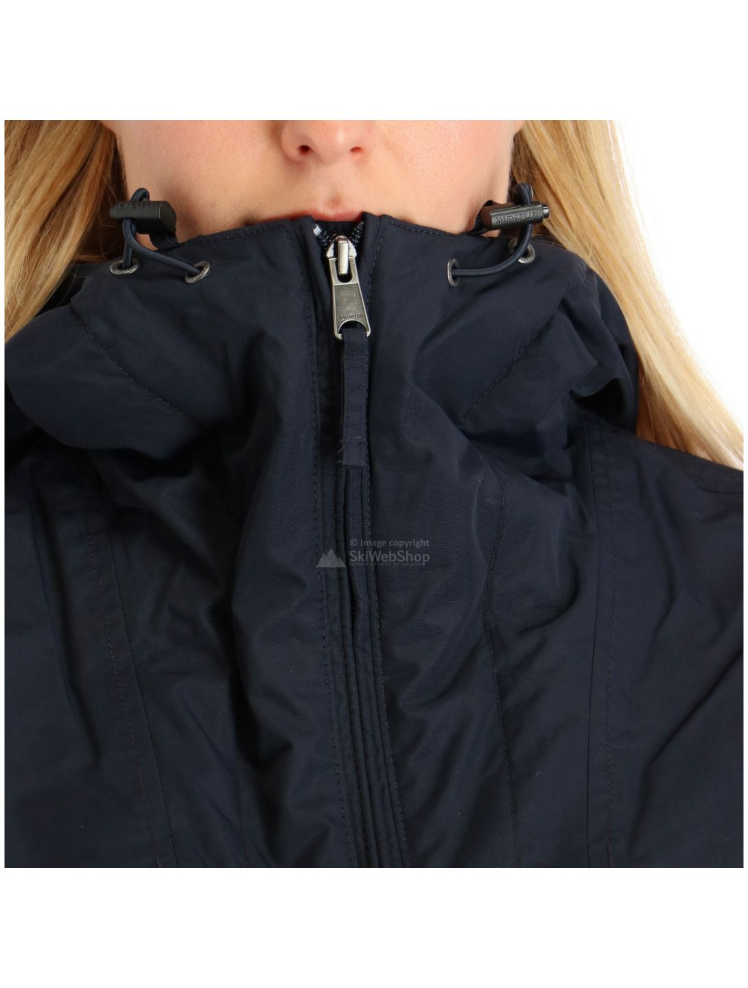 Napapijri, Rainforest pocket 2 anorak, winterjas, dames, Marine blauw