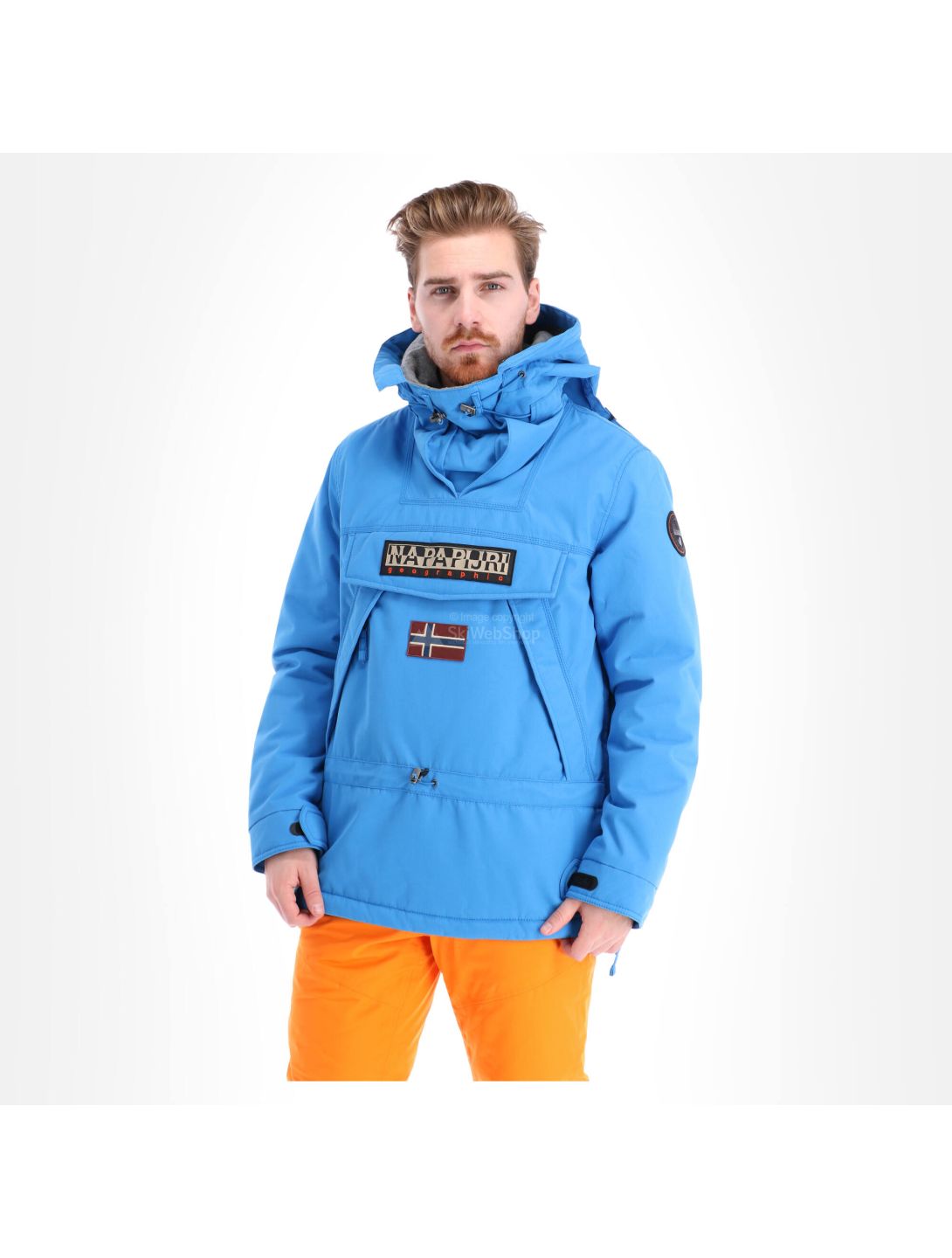 Napapijri, Skidoo 2 anorak, ski-jas, heren, French blauw