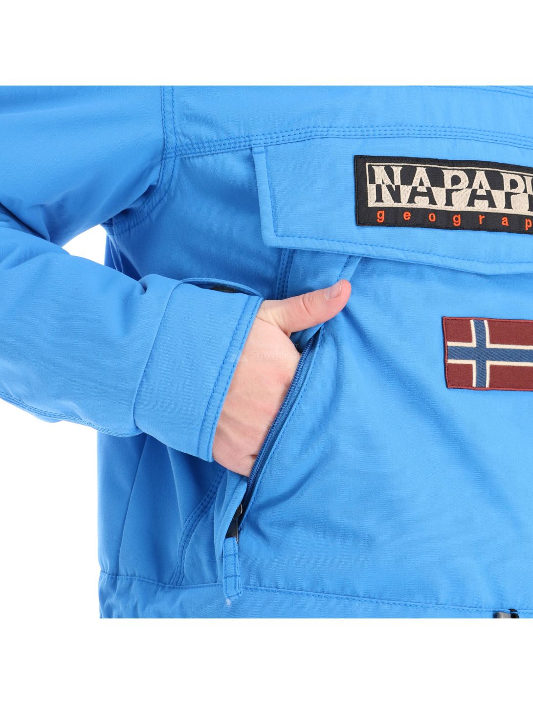 Napapijri, Skidoo 2 anorak, ski-jas, heren, French blauw