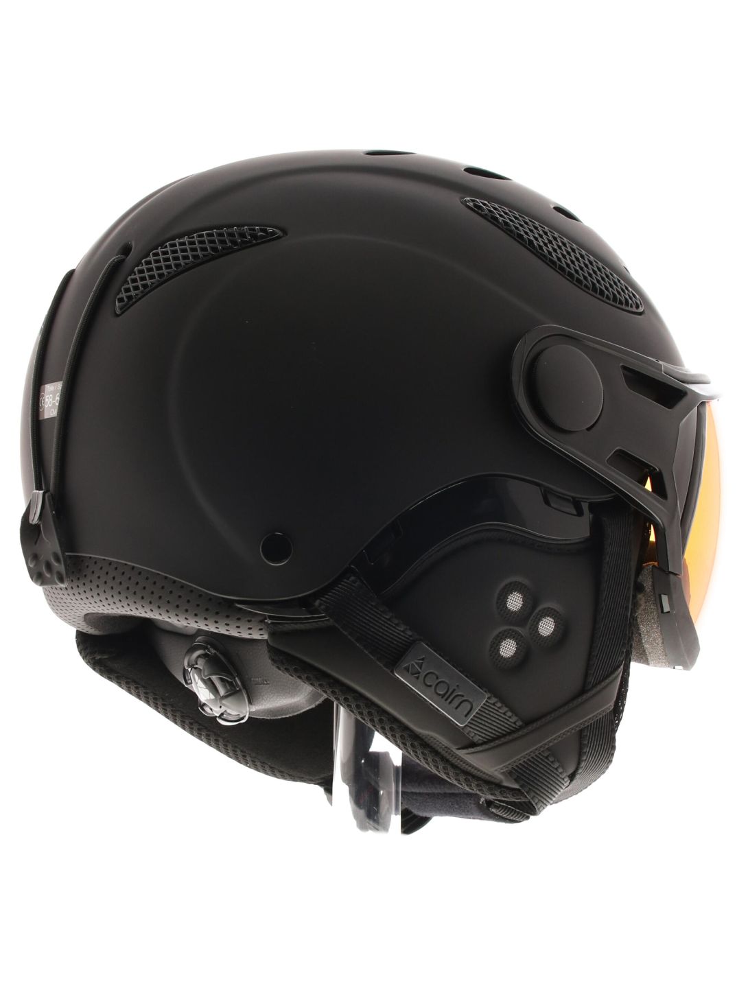 Cairn, Cosmos Pchromic skihelm met vizier unisex zwart 