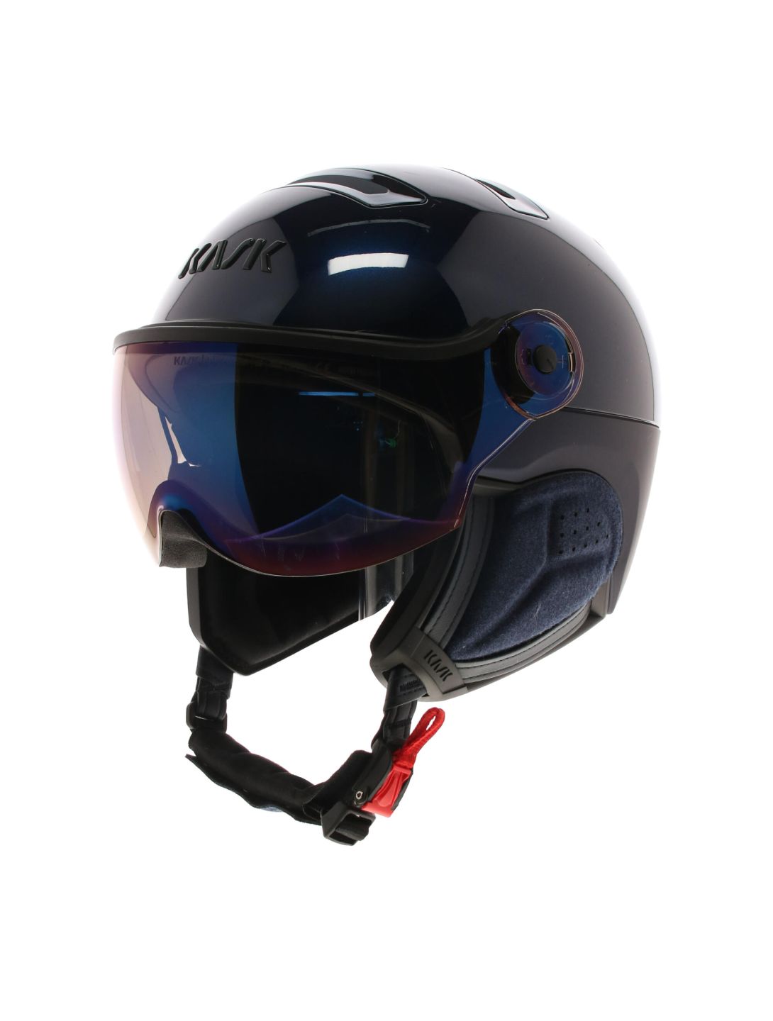 Kask, Piuma R Chrome skihelm met vizier unisex blauw 