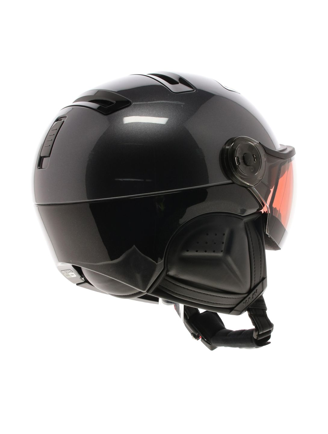 Kask, Piuma-R Class Sport skihelm met vizier unisex Anthracite grijs 