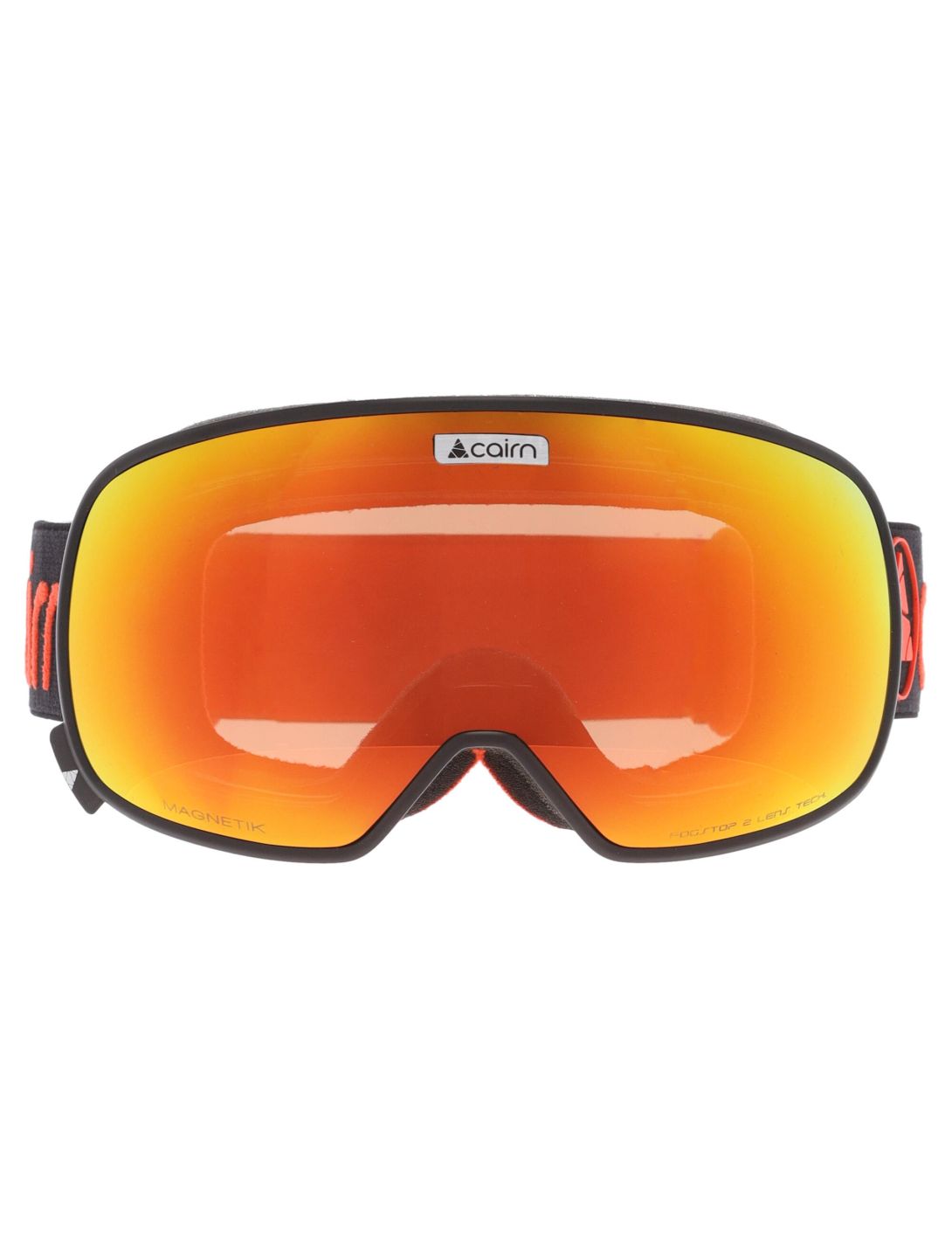 Cairn, Magnetik skibril extra lens unisex Mat Black Orange oranje, zwart 