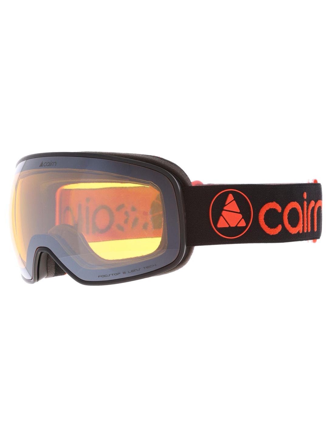 Cairn, Magnetik skibril extra lens unisex Mat Black Orange oranje, zwart 