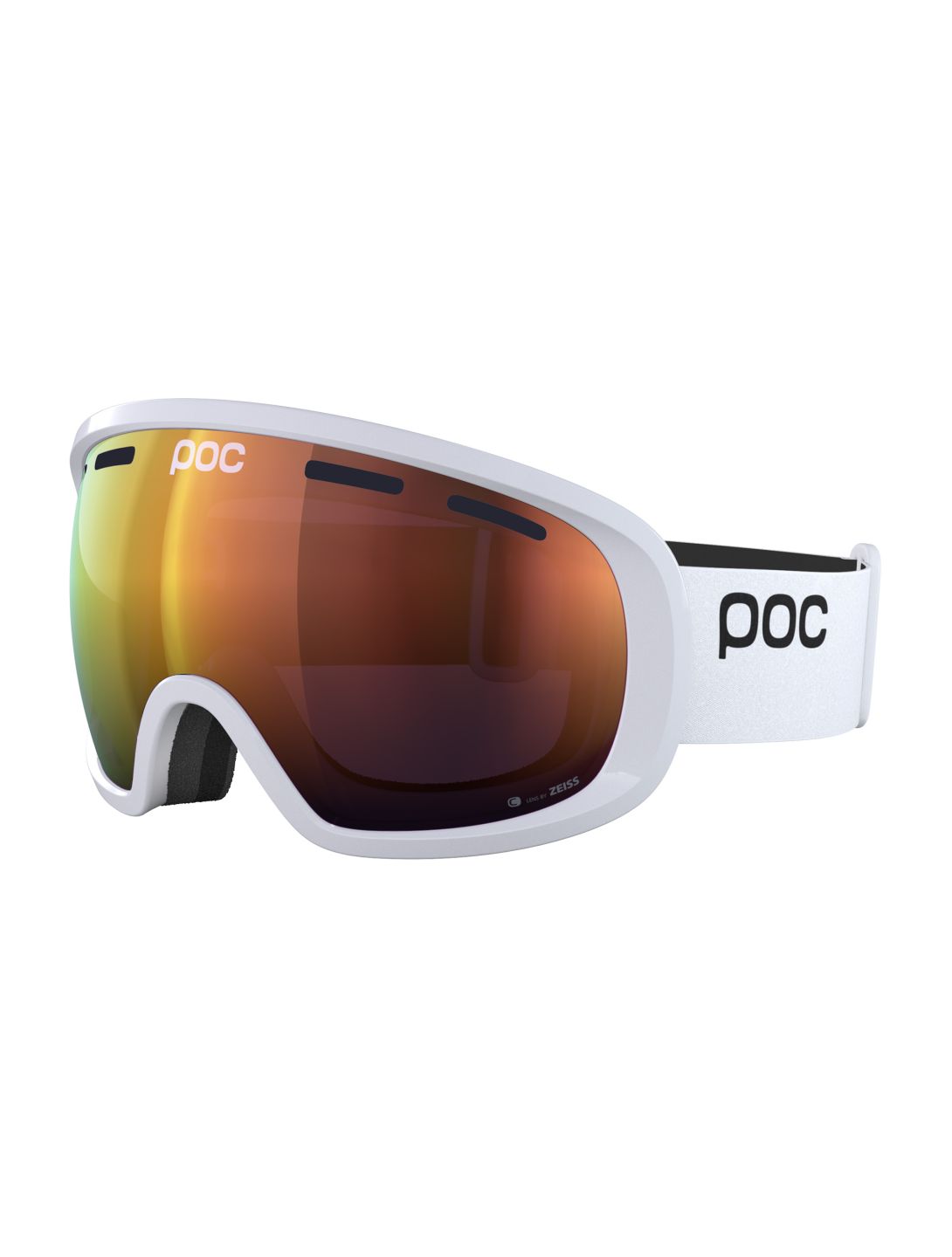 POC, Fovea Clarity skibril unisex hydrogen wit 