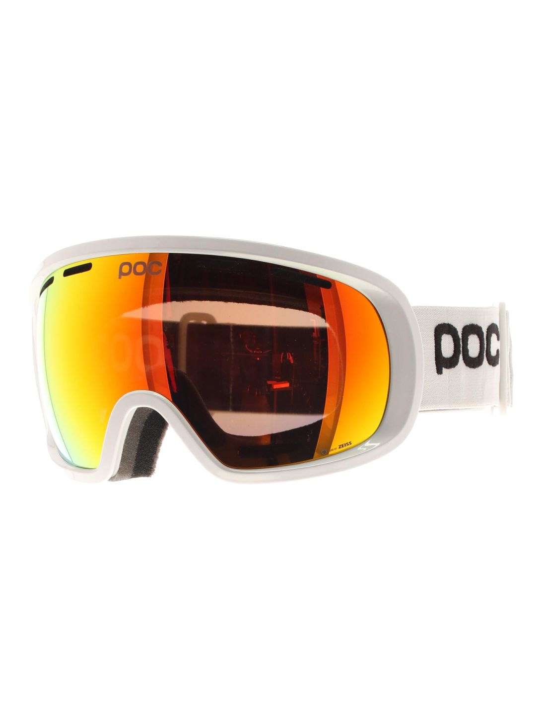 POC, Fovea Clarity skibril unisex hydrogen wit 