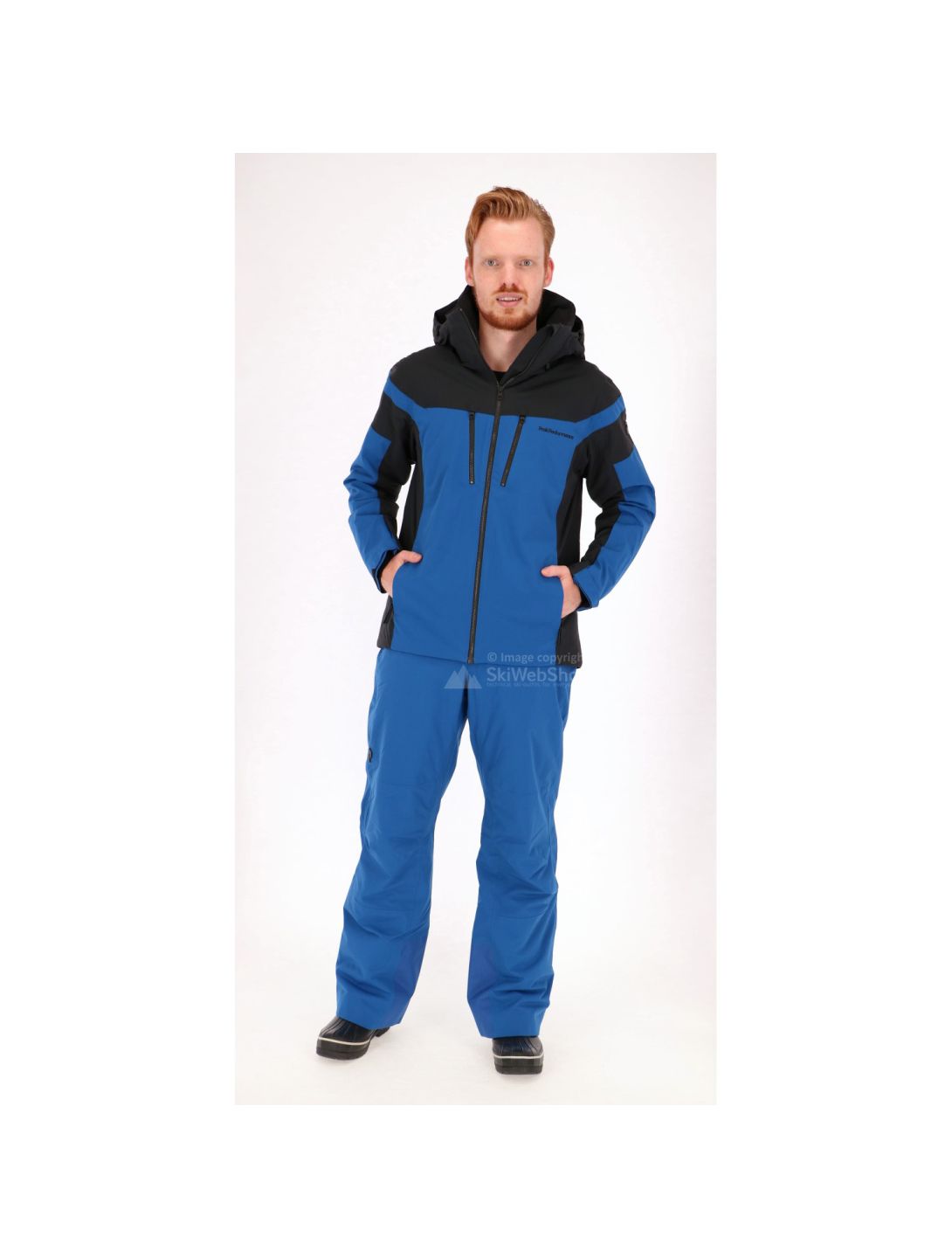 Peak Performance Lanzo ski-jas, heren, true blauw