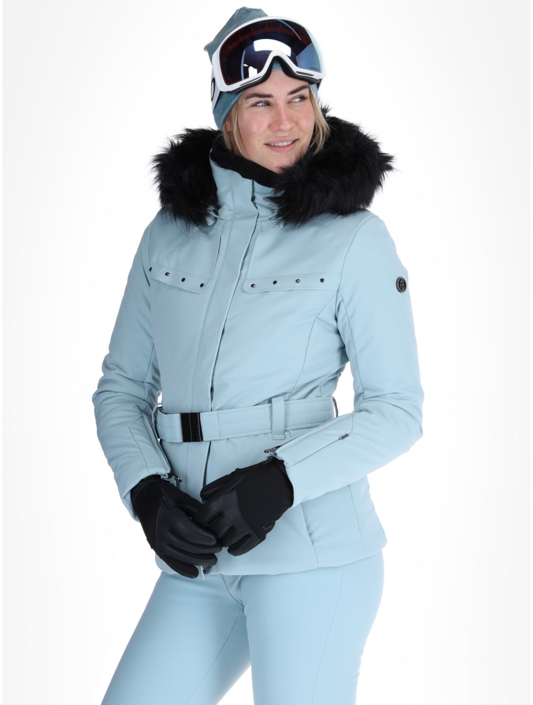 Poivre Blanc, Traditional 24PBH0801/WO ski-jas dames Aloe Blue blauw 