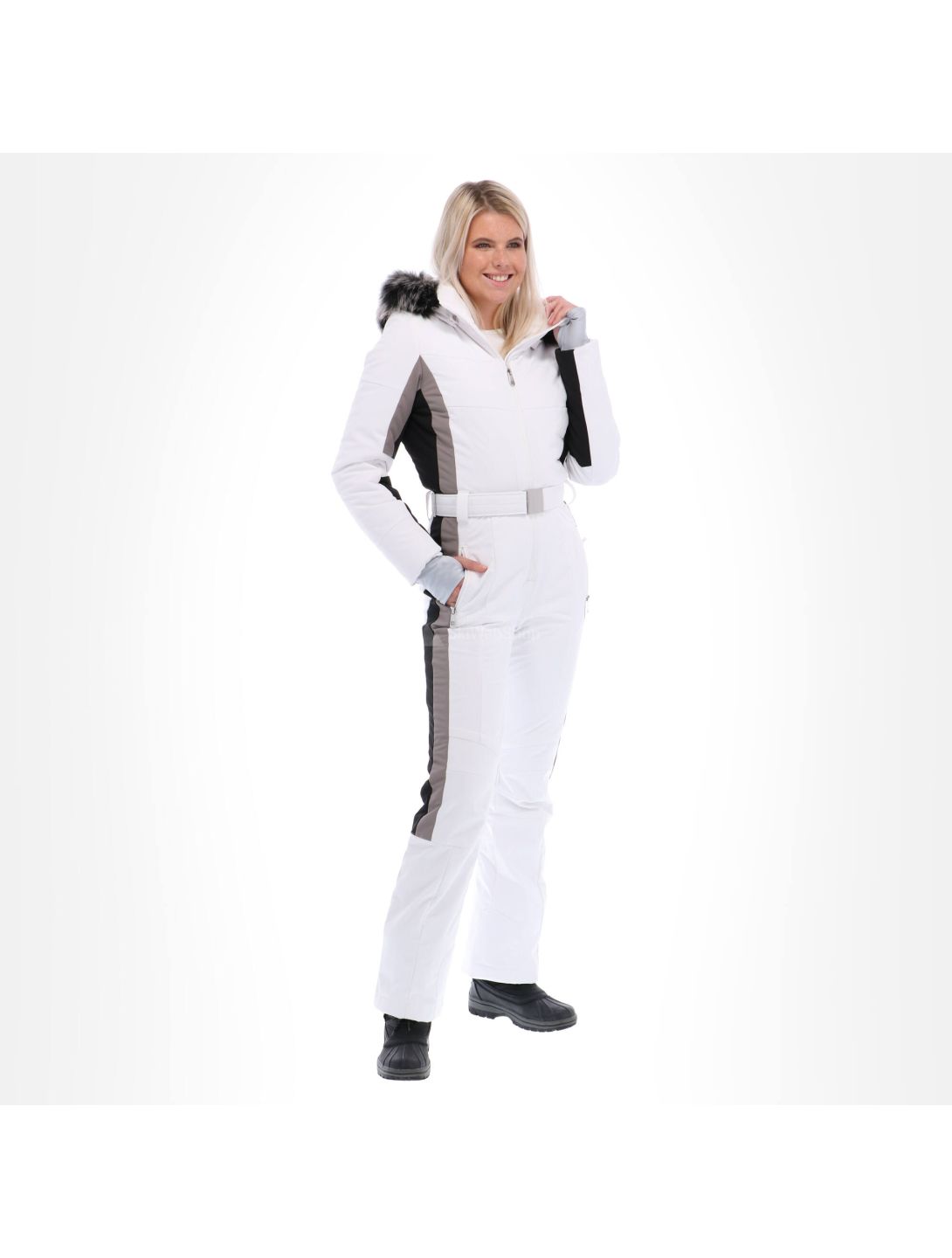 Poivre Blanc, ski overall, dames, multi wit