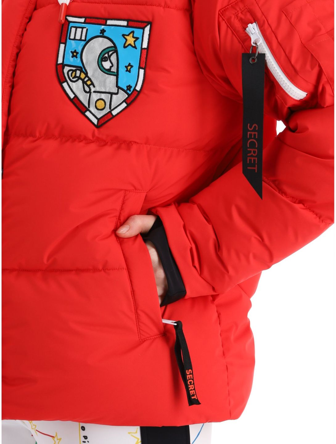 Rossignol, JC De Castelbajac Modul Down Bomber ski-jas dames Red rood 