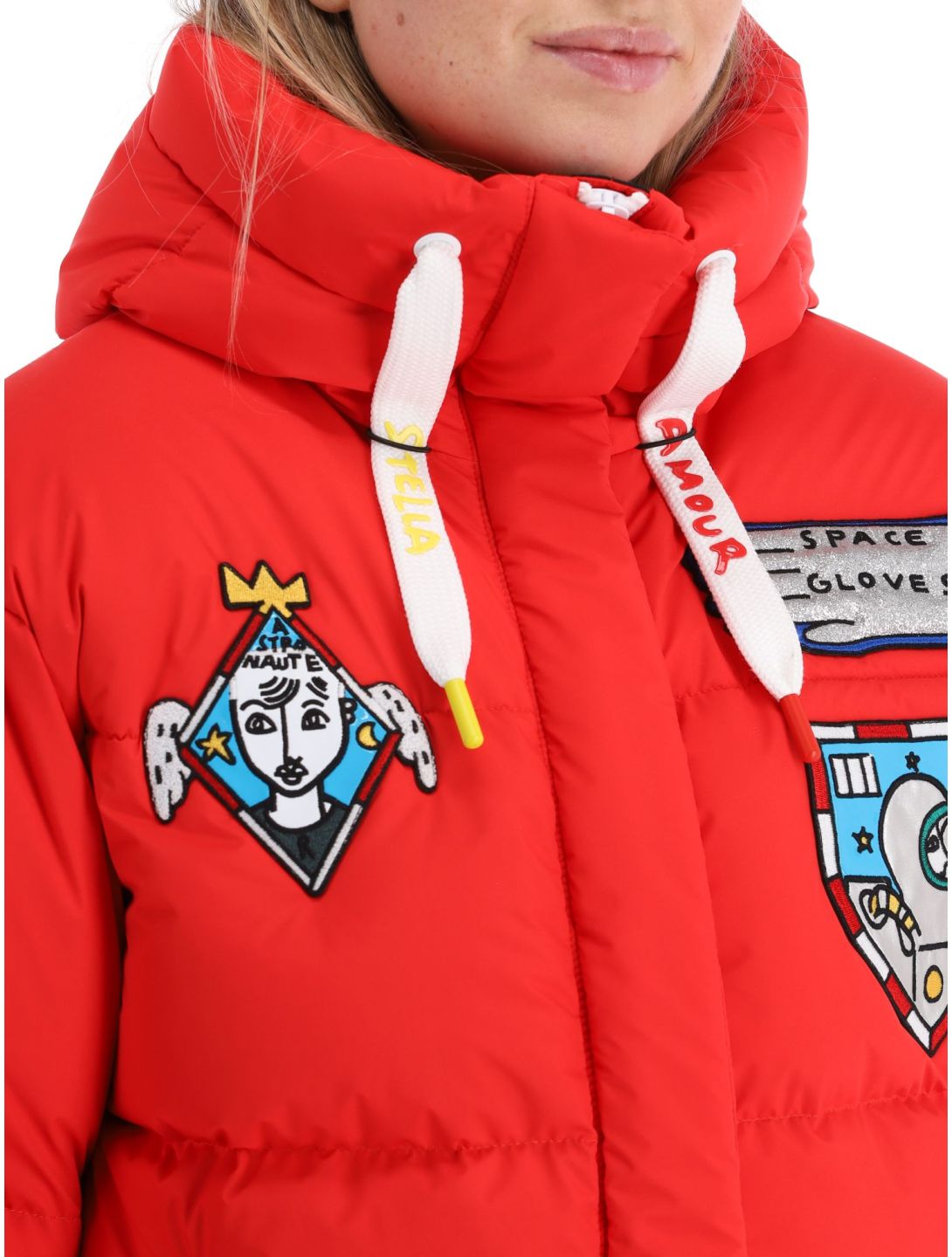 Rossignol, JC De Castelbajac Modul Down Bomber ski-jas dames Red rood 